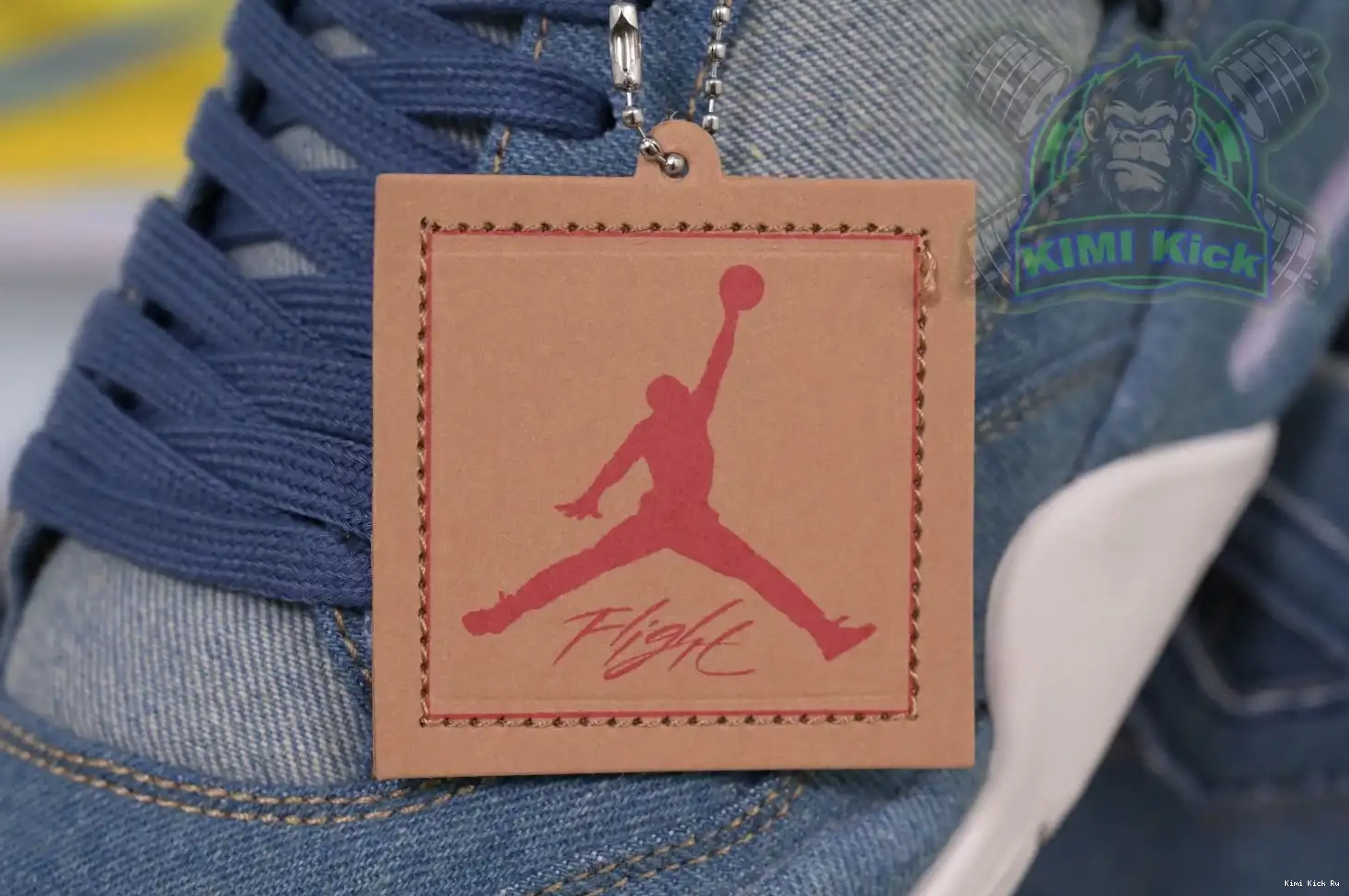 Air 4 Kimikick levis retro Jordan Jordan denim 0730